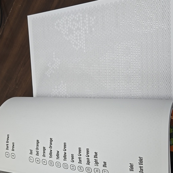 100 Quest Color By Number Book - Picture 3 of 5